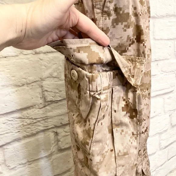 USMC M-L NWT Desert MARPAT FROG Combat Trousers Flame Resistant Camo Med Long